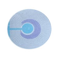 Circular Barcode White Black Transparent - Image 1