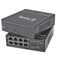 8 Port Media Converters – S-8SMSF-FE - Image 1