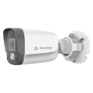 4MP IP, Bullet Camera, 50M IR, White Light, PoE, Audio, 4mm, SP-C4QN-I5W, Color Master Series - Secureye