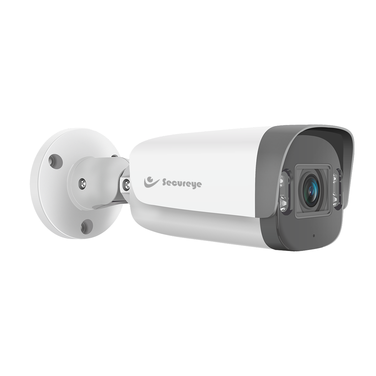 4MP IP, Bullet Camera, Fixed Bullet PoE, Audio, Metal Housing, Human/Vehicle Classiﬁcation, 4mm, SP-C4UV, Color Master Series - Secureye