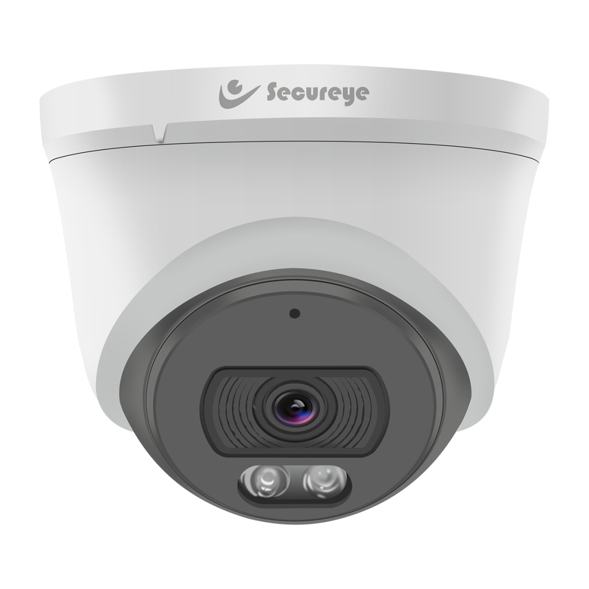 4MP IP, Dome Camera, 30M IR, White Light PoE, Audio, 2.8mm, SP-C4XN-I3W, Color Master Series - Secureye