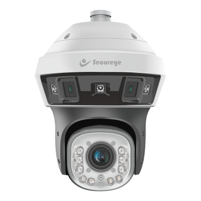 6MP IP 25X Panoramic PTZ Camera White Light, PoE, Auto Tracking SP-H66V-25X - Secureye